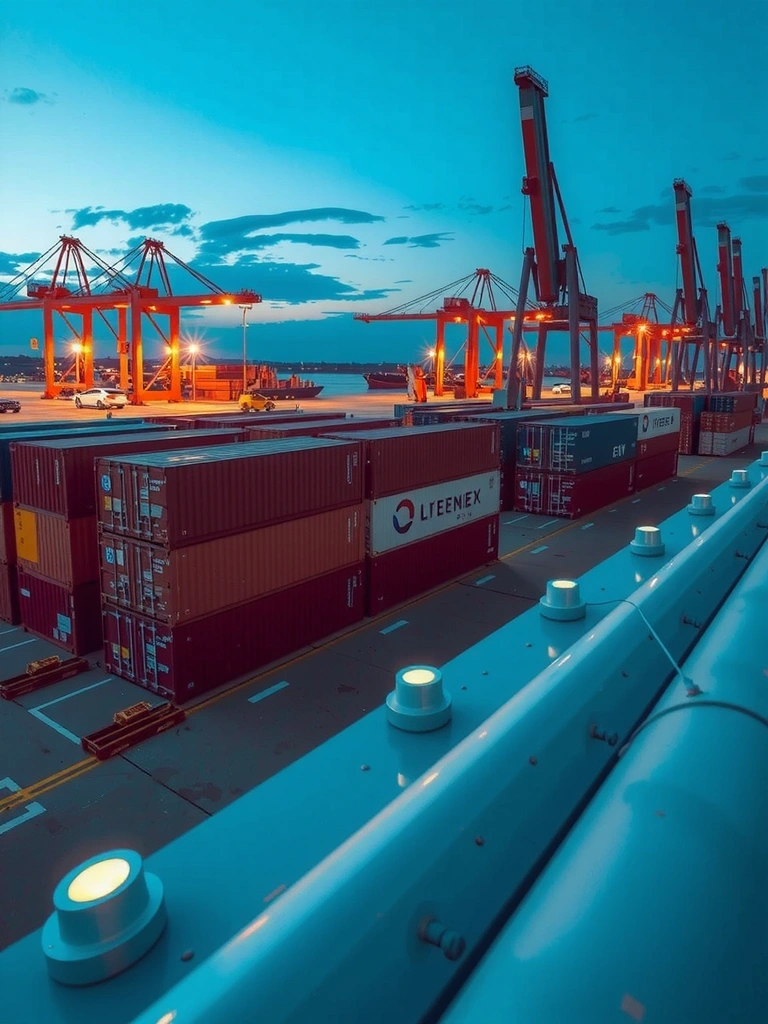 Tactical overview of port logistics